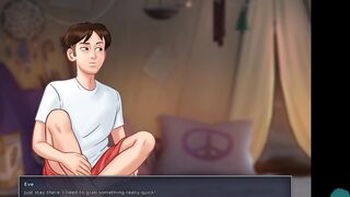 SUMMERTIME SAGA #123 • Beauty masturbation into the middle of the night