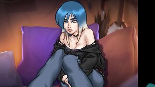 SUMMERTIME SAGA #123 • Beauty masturbation into the middle of the night