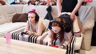 Red Head Cuttie FinaFoxy Loves When Her Stepbrother Gets To Fucked Her Inside Front Of Her Friend