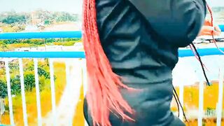 A real Amateur women fucking a Bae stranger's big butt, SHE'S ADDICTED TO SEX!