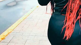 Real long butt AMATEUR chick fucking goddess STRANGER's long booty, SHE'S ADDICTED TO SEX!