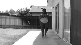 Very big Girl screwed by ebony guy and gets her mouth full of cum