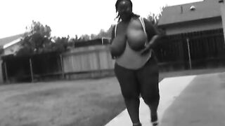 Very big Girl screwed by ebony guy and gets her mouth full of cum