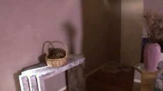 Beauty with nice butt squirts POV