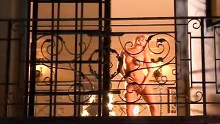 Blonde gets asshole rammed by next door hubby