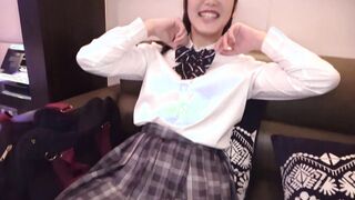 A neat and clean 19 yo is banged! by old bro to earn cash. She want to pay for game app without being noticed by parents. Japanese amateur young porn.