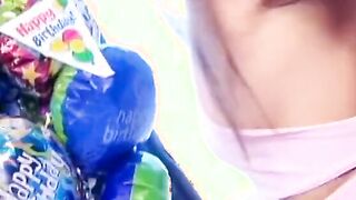 Japanese Hottie Cutie fucks on the kitchen's table with passion