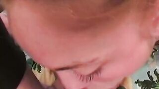 Brave barely legal wants to try the second hole while masturbates with her dildo