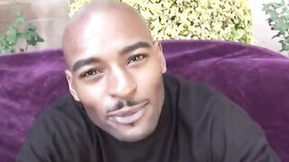 Fat ebony whore with natural flab boobies gets cock public