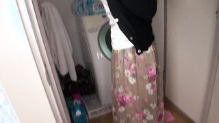 Crazy japanese barely legal gets a monstrous squirt orgasm before creampied