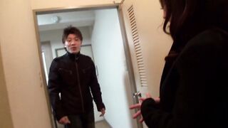 Crazy japanese barely legal gets a monstrous squirt orgasm before creampied