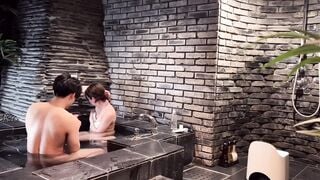 Voyeur clip that makes JD of whole body fishnet pantyhose screaming convulsions after taking a bath tub