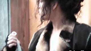 Married man blackmailed by dirty homeless women