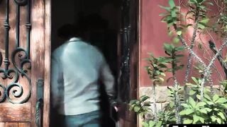 Married man blackmailed by dirty homeless women