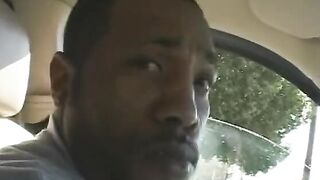 Incredible big titted blonde sucks african penis and gets it deep throat in her hole