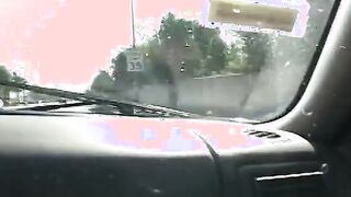 White bimbos spreads her legs widely and gets her pusssy drilled