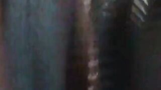 Luxurious white cunt with mouth sucks short ebony dude and takes long cock in