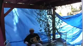 African dude gets penis blown by pretty starving white woman