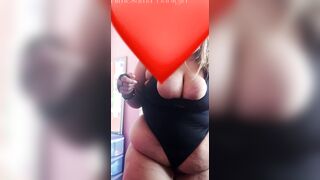 Chubby cunt with mouth performance her body for daddy