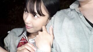 Gonzo of raw sex with tiny hooters 18yo by mature bro. She satisfies him with handjobs and blowjobs. She feels orgasms with a continuous piston at the woman on top posture. Japanese amateur private porn.