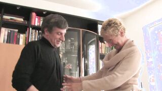 Bbvideo.com Short haired German old lady fucks