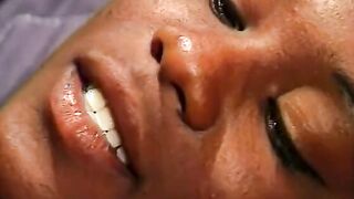 African whore with natural titted gets nailed by a african hunk