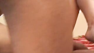 Dark Hair had her fantasy fulfilled have her both holes filled