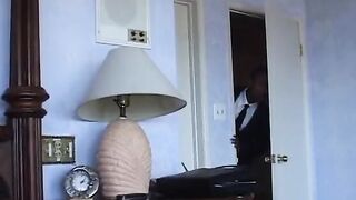 Superior big boobed euro dark haired cunt with mouth loving big african penis