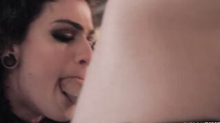 Hardcore Anal For Alt Gothic Hot Lydia Ebony After Showing Off Into Her Fuzzy Panties