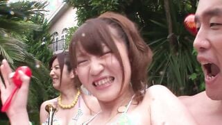 Japanese pool sex party, full uncensored JAV video