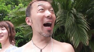 Japanese pool sex party, full uncensored JAV video