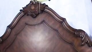 Experienced mocha pussy poker with huge natural breasts offer her younger girlfriend lesson of revelling and