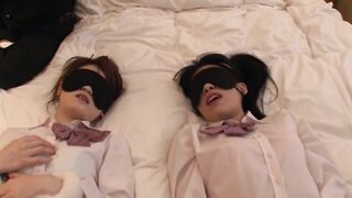 Japanese stepdaddy loves to pounded his 2 tiny stepdaughters
