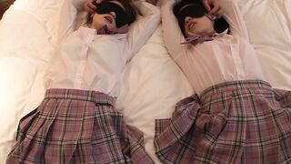 Japanese stepdaddy loves to pounded his 2 tiny stepdaughters
