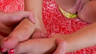 Long Dark Hair - Anastasia is a big tit 18 yo who just wants dick