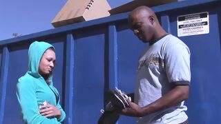babe Dick - Lapreece Maddox african skinned 18 banged by