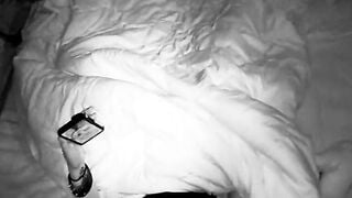 Web Cam catches ex-wife toyng her vagina and butt