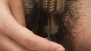 Dirty japanese student Mayumi gets all holes pounded by her professor