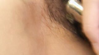 Dirty japanese student Mayumi gets all holes pounded by her professor