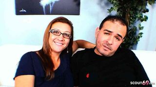 Real Amateur Lovers Pickup and Seduce to First Time Casting Sex