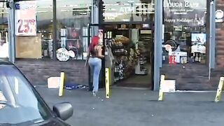 Huge butt red head popsy with long melons has her anal raised