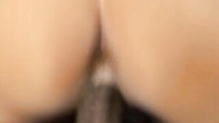 2 eager big titted MILFs share 1 african dick and the cumload