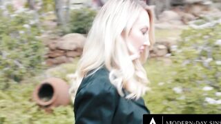 Kendra James Disciplines 19 Year Old Thief With WILD DYKE SEX!