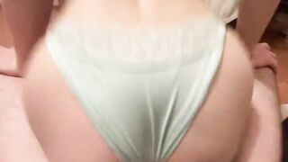 doused the next door's boobies with sperm