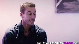 Small Adorable eastern Has a Crush with her Father's Best Friend, Lulu Chu, Ryan Mclane