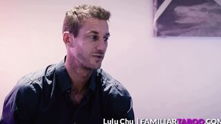 Small Adorable eastern Has a Crush with her Father's Best Friend, Lulu Chu, Ryan Mclane