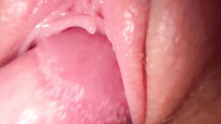 I nailed my 18 yo stepsister, tight creamy snatch and close up jizzed