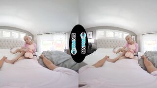 WETVR Blonde Cheerleader Screwed Rough Into VR Point Of View Porn