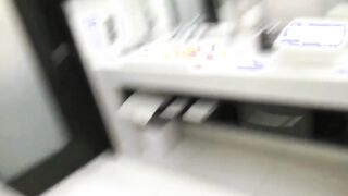 Rebel Lynn blows and fucks a long cock which is almost too huge for her mouth