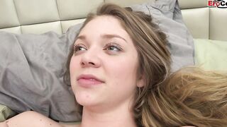 Picked up a thin unshaved 18yo women with small breasts for a spontaneous nailed
